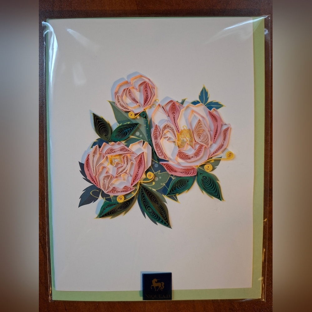 Niquea.D Floral Art Card
